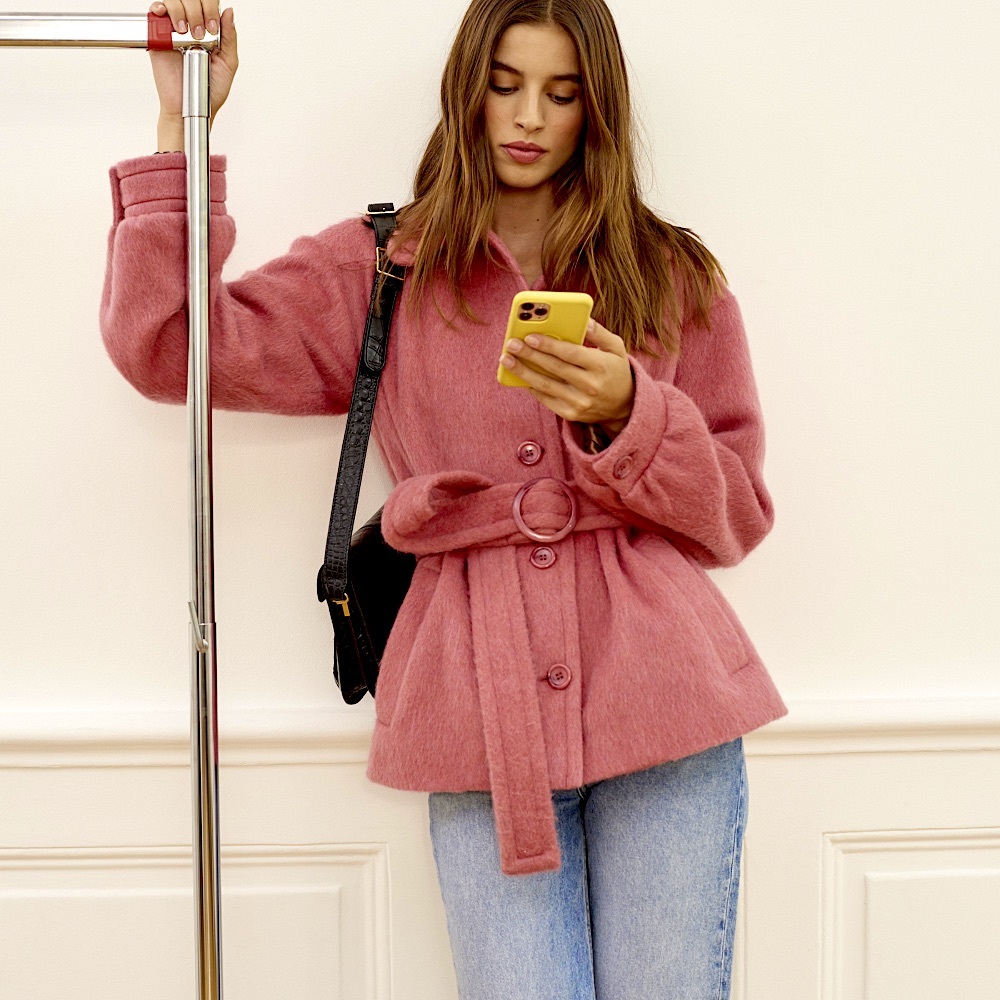 Rouje Pink John Coat